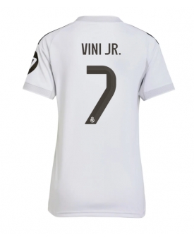 Billige Fotballdrakt Real Madrid Vinicius Junior #7 Replika Hjemmedrakt Dame 2025-26 Kortermet Billige Fotballdrakt Real Madrid Vinicius Junior #7 Replika Hjemmedrakt Dame 2025-26 Kortermet